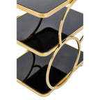 Alvaro Gold Finish Drinks Trolley