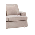 Ralph Two Seat Mink Velvet Sofa