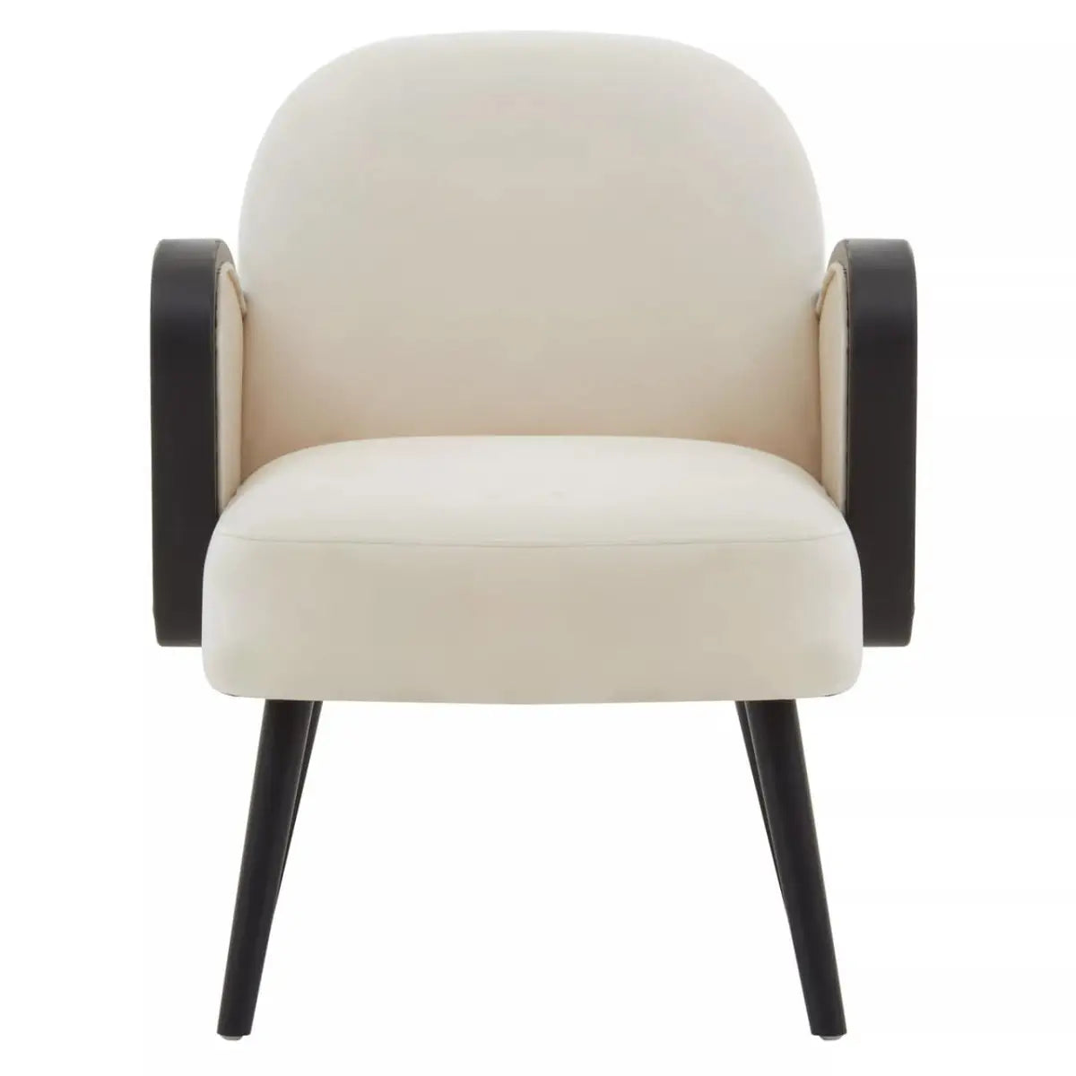 Hala Natural Velvet Armchair