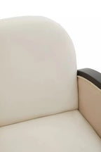 Hala Natural Velvet Armchair