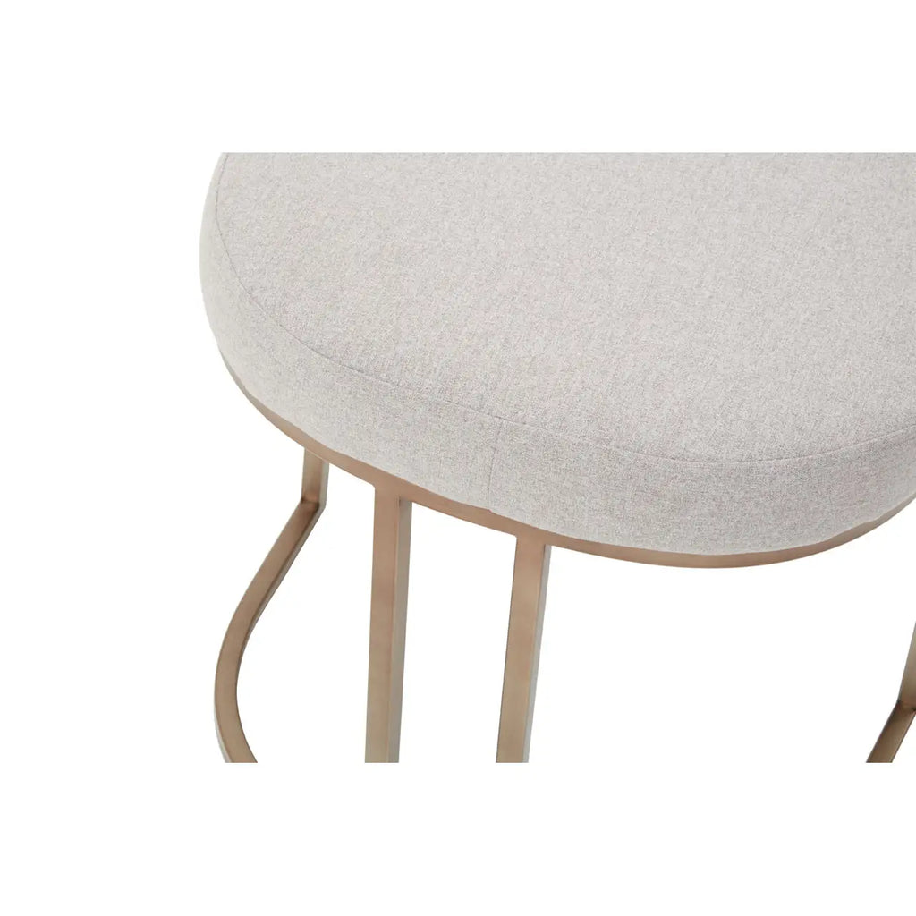 Gilden Natural Bench With Curved Base