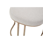 Gilden Natural Bench With Curved Base