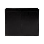 Sarter Four Drawer Black Mango Wood Chest