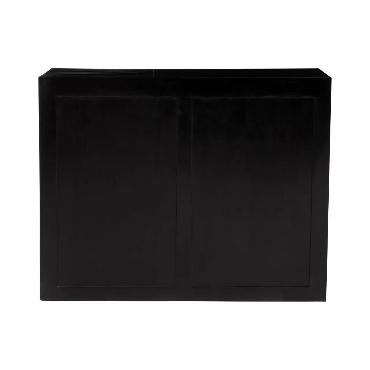 Sarter Four Drawer Black Mango Wood Chest
