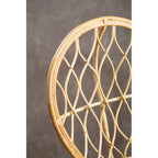 Java Natural Rattan Curved Chair