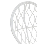 Java Grey And White Natural Rattan Curved Chair