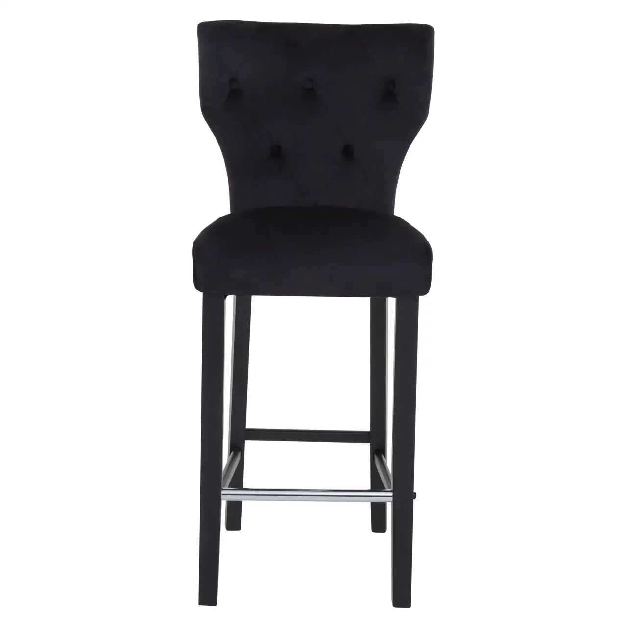 Decatour Black Bar Stool