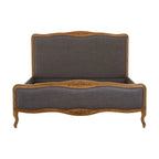 Parkside Grey Fabric Kingsize Bed