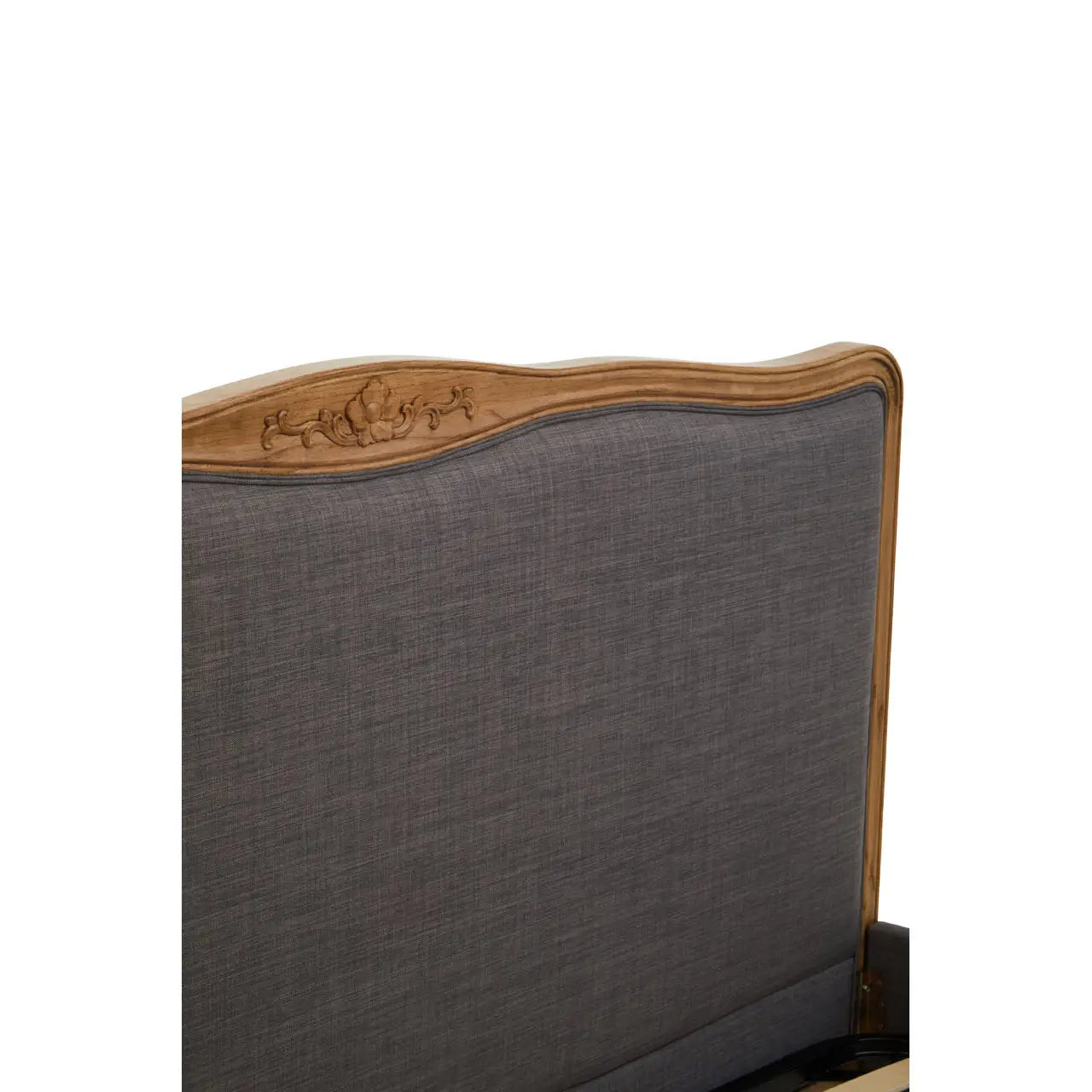 Parkside Grey Fabric Super Kingsize Bed