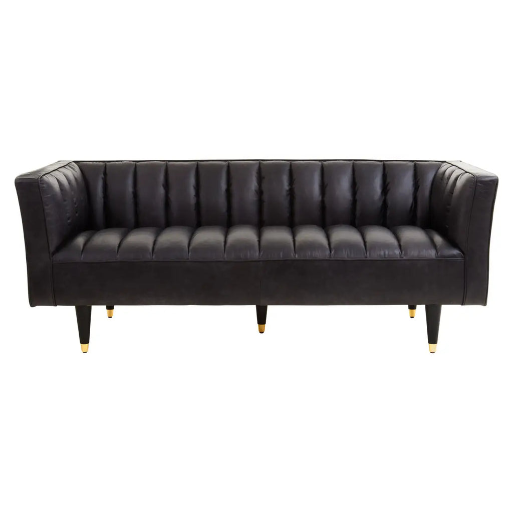 King Three Seater Sofa With Flared Arms