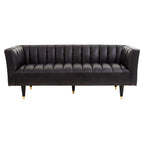 King Three Seater Sofa With Flared Arms