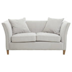 Sutton Two Seat Grey Fabric Sofa