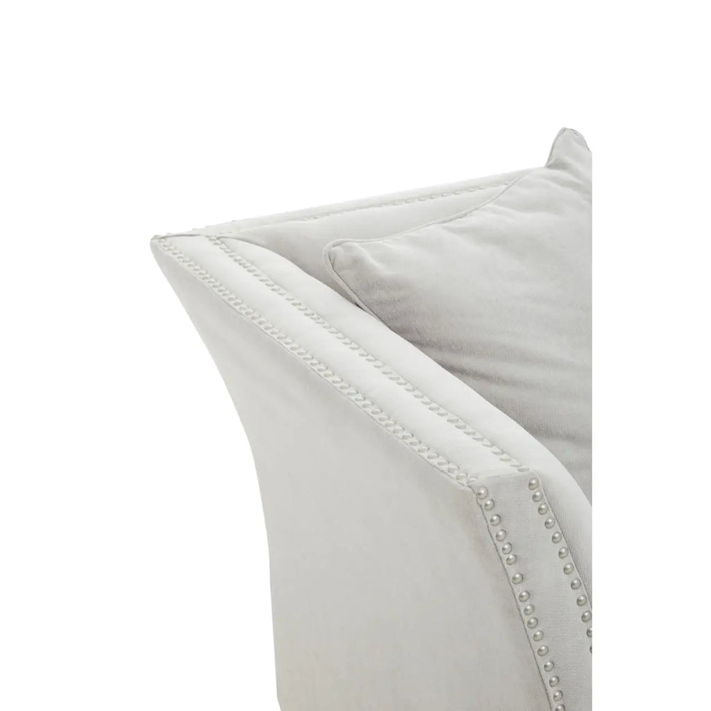 Sutton Two Seat Grey Fabric Sofa