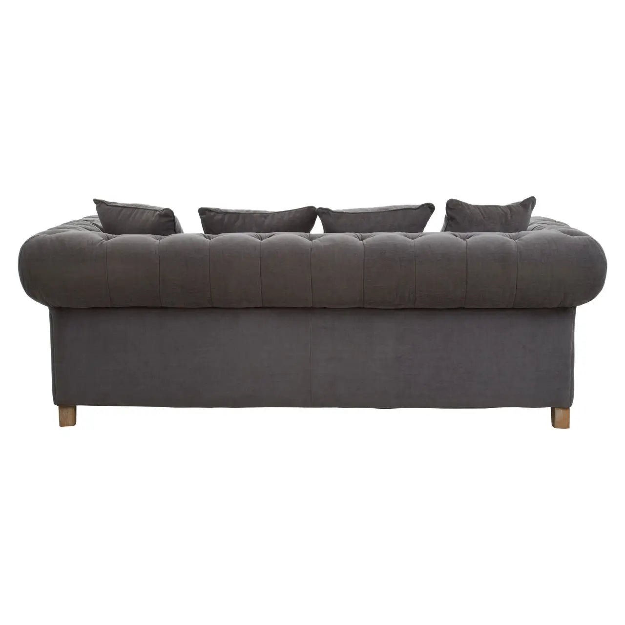 Spencer Three Seat Grey Fabric Sofa