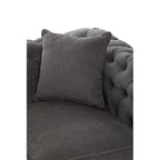 Spencer 2 Seat Grey Fabric Sofa
