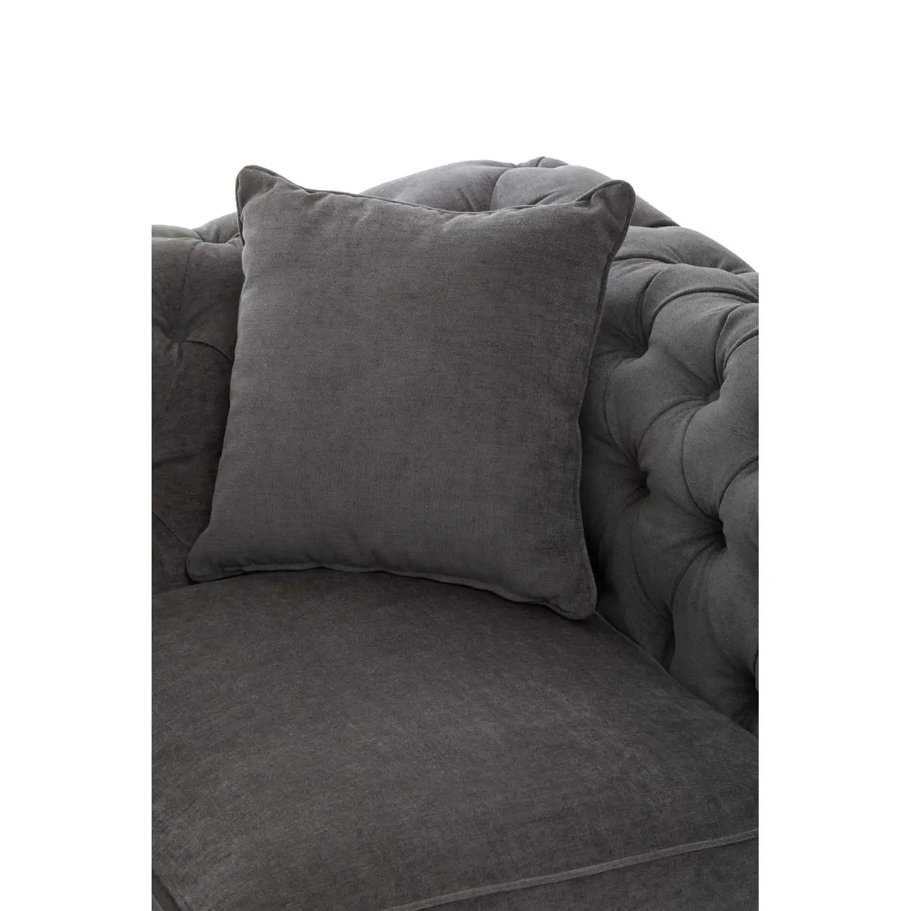 Spencer 2 Seat Grey Fabric Sofa