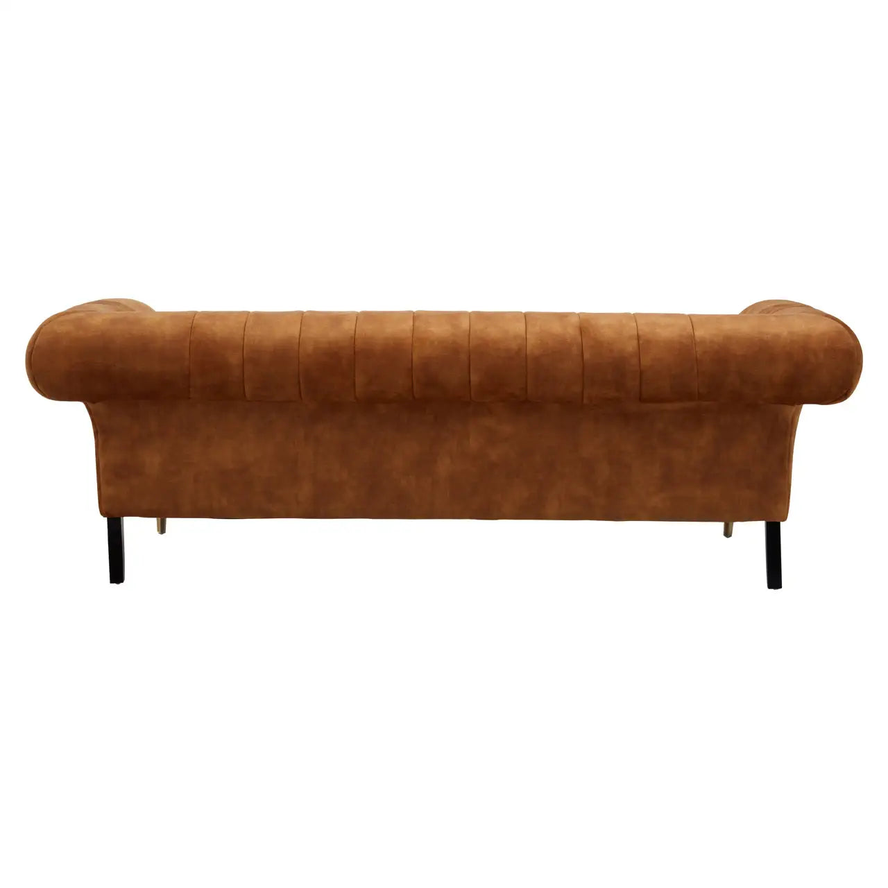 Siena Three Seat Gold Velvet Sofa