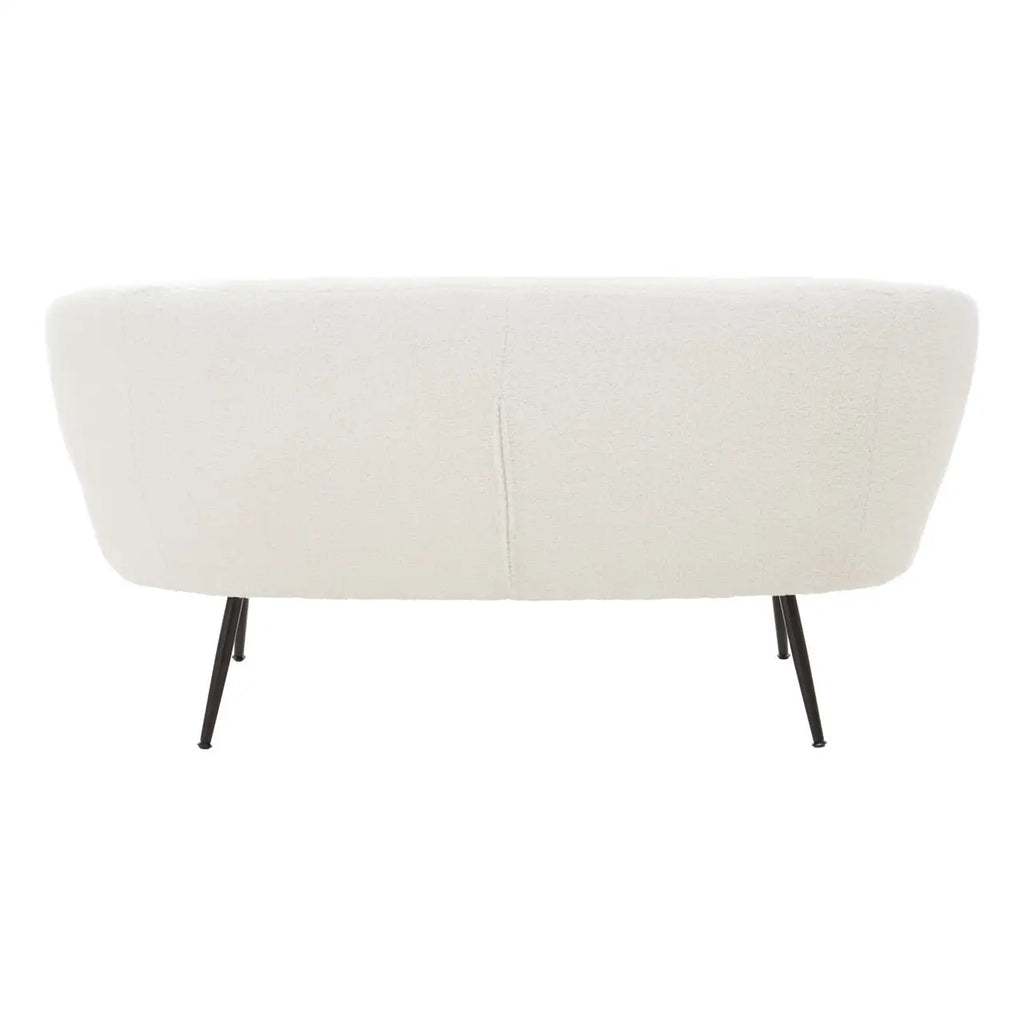 Yazmin Two Seat Sofa With Black Finish Legs