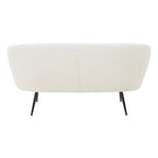 Yazmin Two Seat Sofa With Black Finish Legs