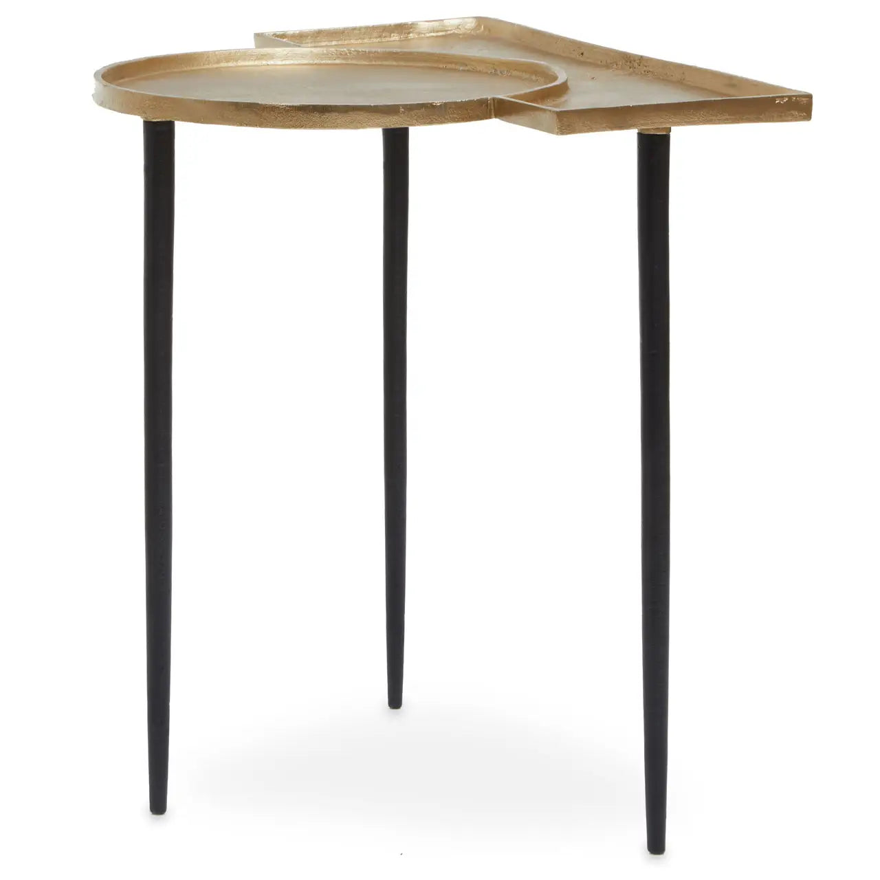 Simbolo Gold Top Side Table