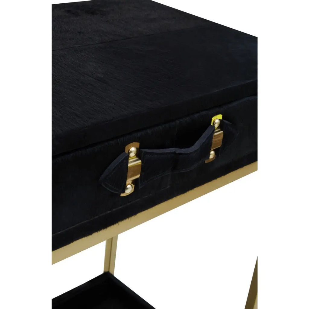 Kensington Townhouse Hair On Hide Console Table