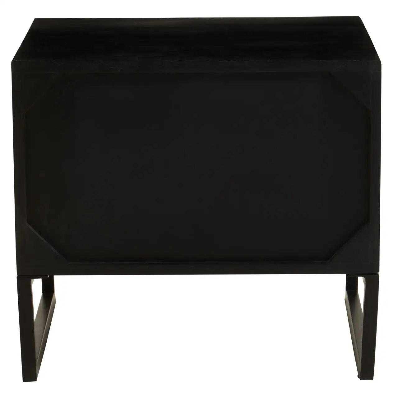Fusion Two Drawer Side Tables with Bone Inlay