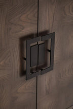 Dimaro 4 Door Antique Grey Sideboard.