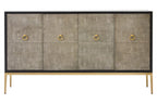 Deruta Grey Shagreen Sideboard