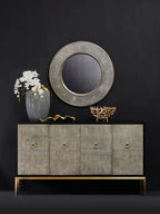 Deruta Grey Shagreen Sideboard