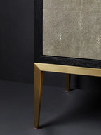 Deruta Grey Shagreen Sideboard