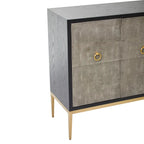 Deruta Grey Shagreen Sideboard