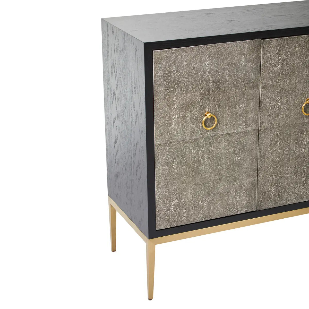 Deruta Grey Shagreen Sideboard