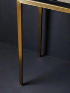 Deruta Shagreen Effect One Drawer Console Table