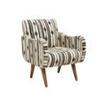 Cefena Armchair With Straight Arms