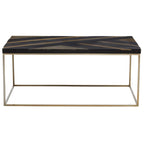 Aris Black And Gold Coffee Table