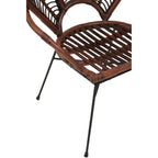 Manado Brown Natural Rattan Chair.