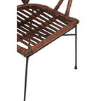 Manado Brown Natural Rattan Chair.