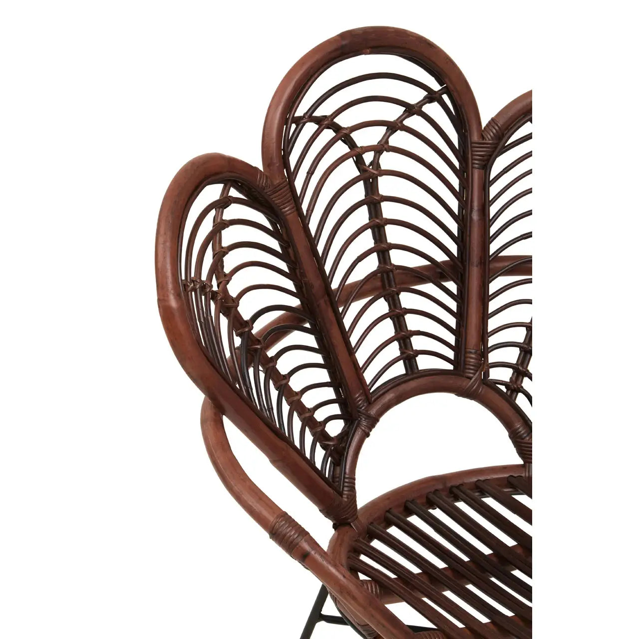 Manado Brown Natural Rattan Chair.