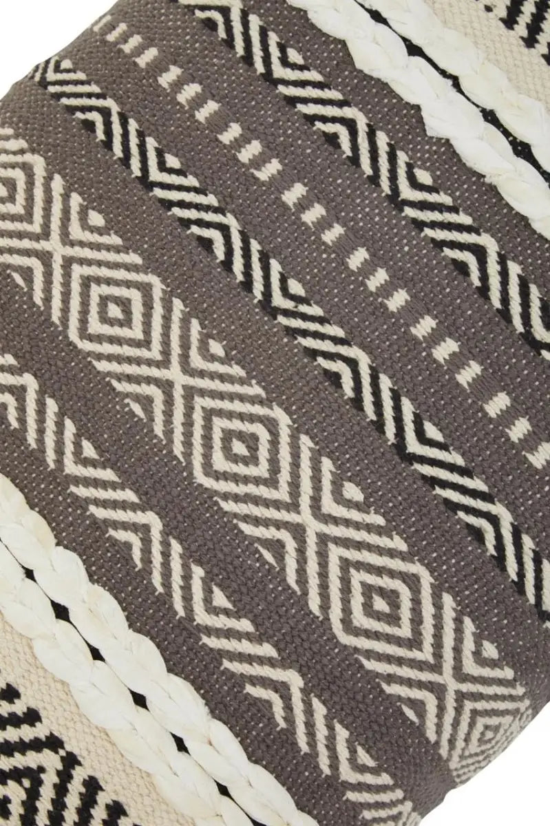 Cefena Grey And White Bench