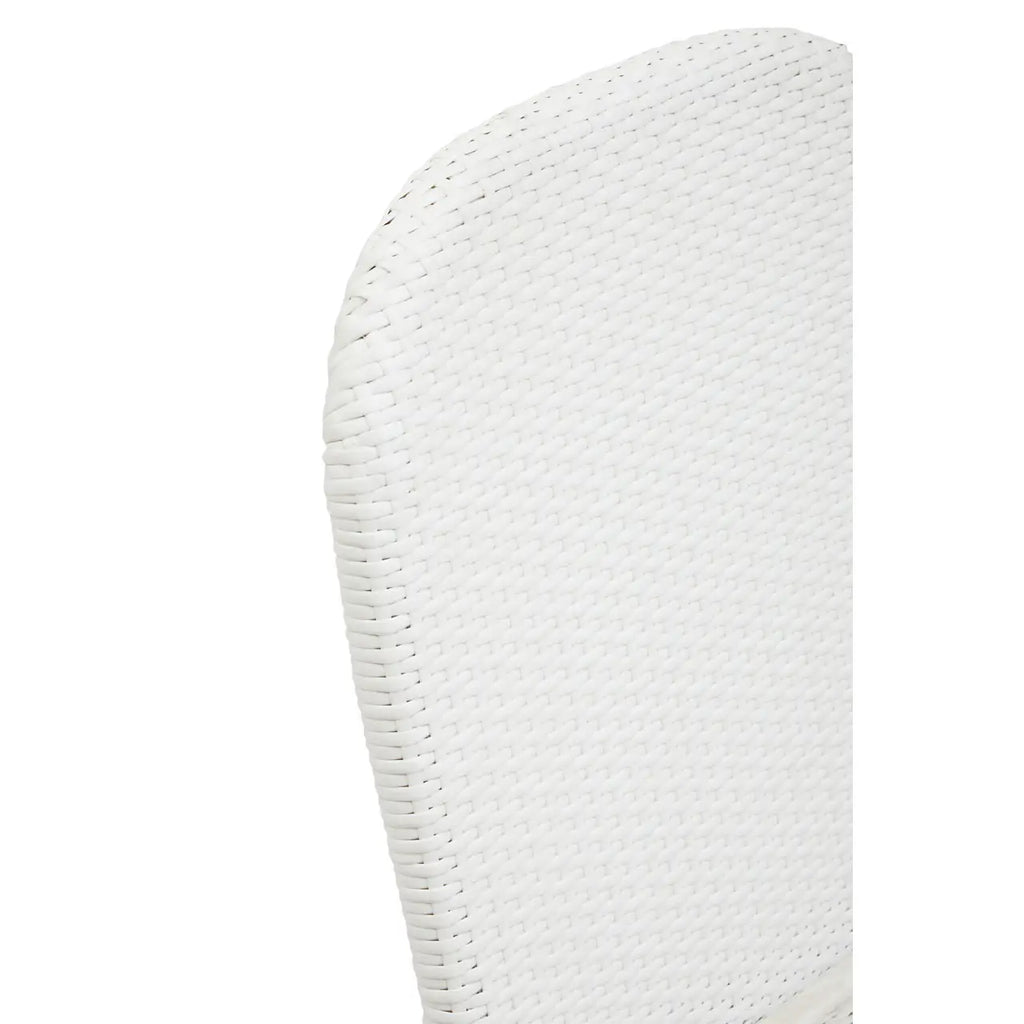 Manado Natural and White Rattan Dining Chair