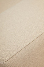 Toulon 3 Seat Natural Fabric Right Chaise Sofa