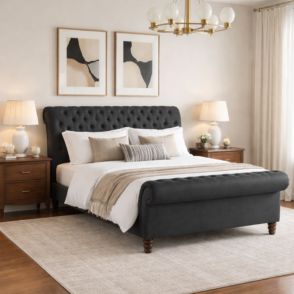 Castello Double Side Ottoman Bed