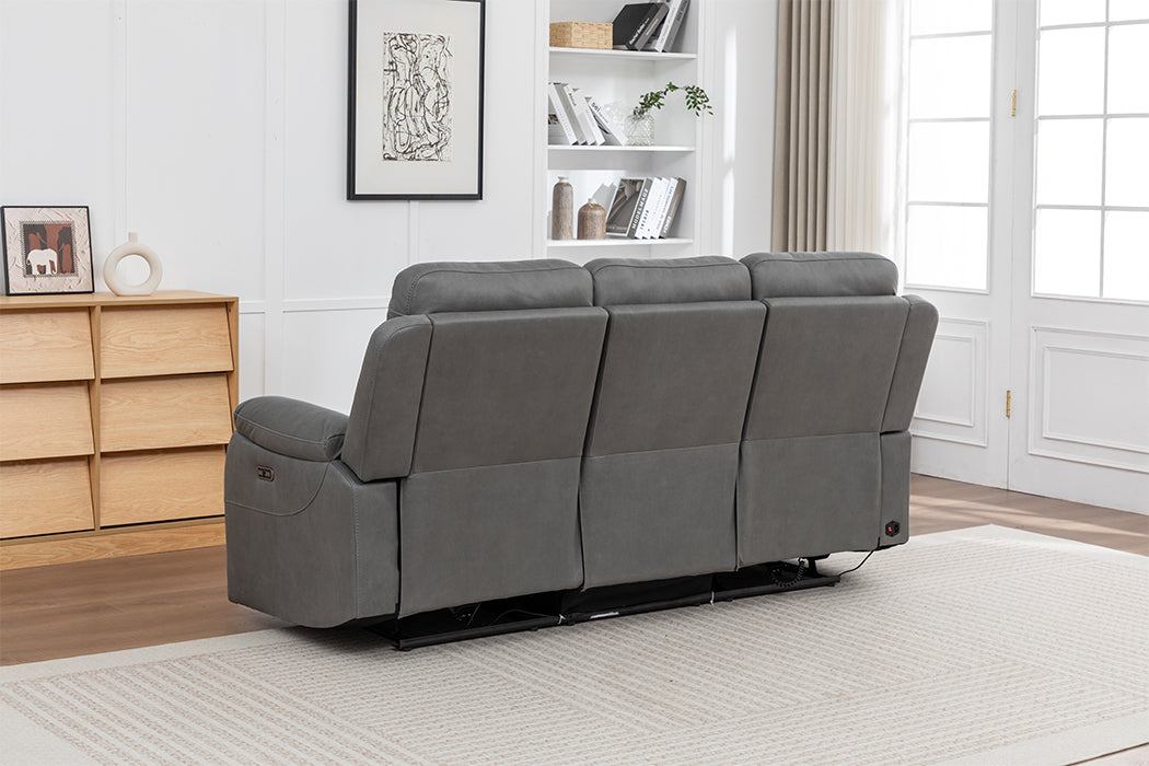 Corvan 3 Seater Sofa Charcoal