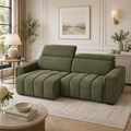 Molly Electric Sofabed Green 3 Seater