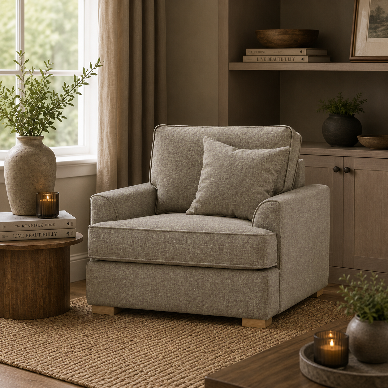 Armchair Davis City 09 Alba | Birchley | The Great Sofa Company | Stamford | Heron | Harrogate | Ophelia
