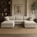 Model 49 - U shaped Sofa Enzo Stone