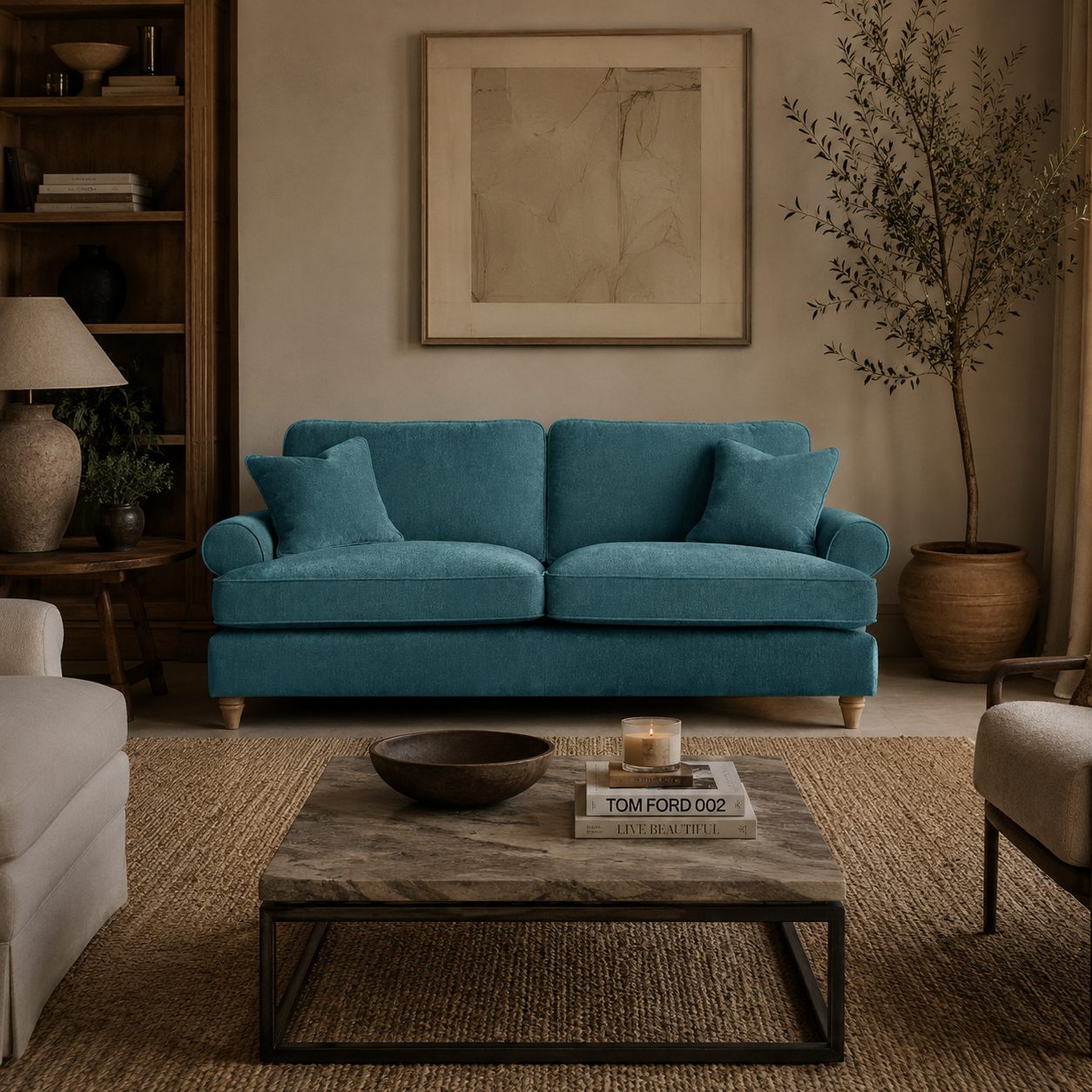 3 Seater Sofa Manhattan Emerald The Great Sofa Company | Victoria | Bromfield | Lola | Alfie | Mari | Longfellow | Duresta Style