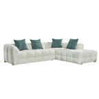 Genoa Sofa Beige Right Hand Corner