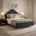 Quince Onyx King Size Bed