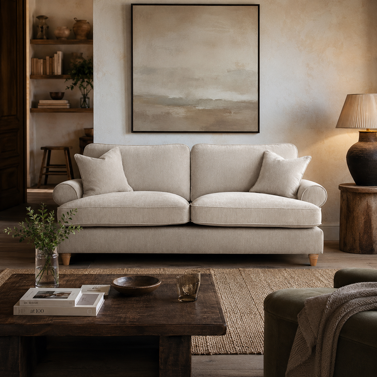 3 Seater Sofa Manhattan Putty The Great Sofa Company | Victoria | Bromfield | Lola | Alfie | Mari | Longfellow | Duresta Style